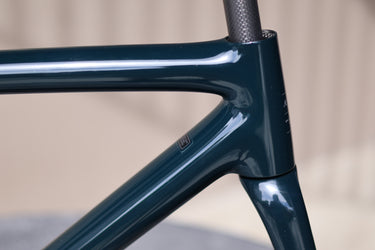 S-WORKS Aethos Gloss Forest Green/gold Pearl/flake Silver