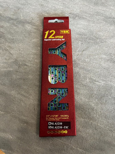 YBN SLA1210 12 Speed Chain (126 links, hollow pin)